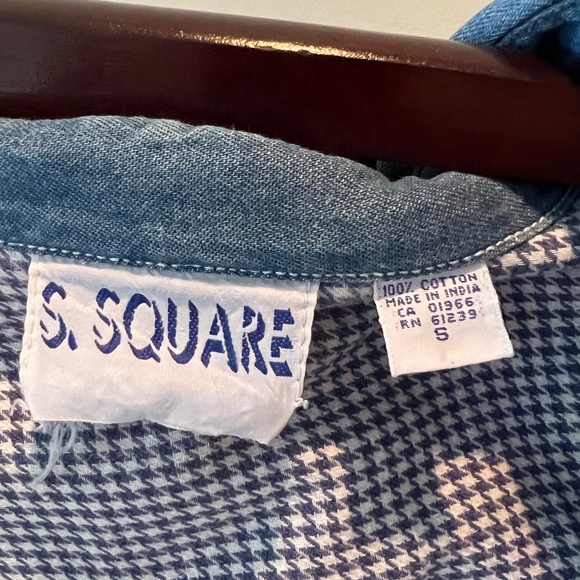 Denim Patchwork Vest - Picture 11 of 14